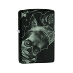 ZIPPO ZOMBIE, BLACK SOFT TOUCH