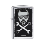 ZIPPO GAS MONKEY GARAGE, CHROME