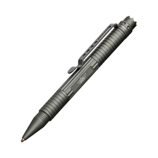 UZI Gun Metal Gray Aluminum Fisher Space Refill Tactical Pen