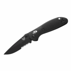 Alternative view of Benchmade MINI GRIPTILIAN® – Black Grivory® | Drop-Point (Model 556SBK-S30V)