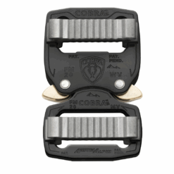 AustriAlpin COBRA® FM – Aluminum 20 mm | Black KTL Fashion Buckle (Model FM20KVV)