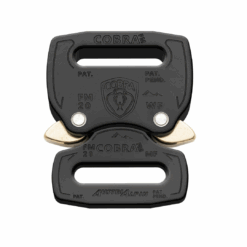 AustriAlpin COBRA® FM – Aluminum 20 mm | Black Quick‑Release Buckle (Model FM20KFF)