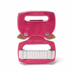 AustriAlpin COBRA® FM – Aluminum 20 mm | Pink Anodized Fashion Buckle (Model FM20IVF‑ELOX)
