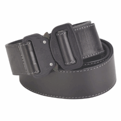 AustriAlpin COBRA® Leather Belt – 38 mm Black with COBRA Buckle (Model BC110MX)