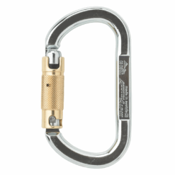 AustriAlpin ASYMM OVAL XL – Steel 38 kN 3‑Way Auto‑Lock Carabiner (Model TP35AK3)