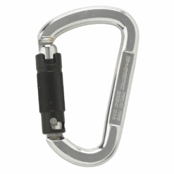 AustriAlpin D ASYMM – Steel 40 kN XL Carabiner with 3‑Way Auto‑Lock (Model TN35AK3)
