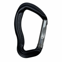 AustriAlpin ROCKIT Alloy Straight Snap-Gate Black (Model KG01BC-Z)