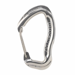 AustriAlpin ROCKIT Alloy Bent Snap-Gate Silver (Model KG06BC-G)