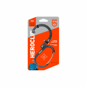 Gear Aid HEROCLIP SMALL – Lightweight Rotating Hook & Clip for Outdoor Gear (Model 210012-010)