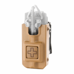 KROLL RIGID Tourniquet Case – Polymer Coyote Holster for CAT/SOF®TT-W (Model E10-3011M-BSK)