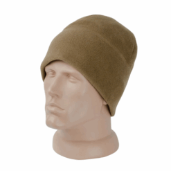 Alternative view of Tac Shield Fleece Cap – Tactical Cold Weather Hat | Black & Coyote Military Beanie (Models T28BK / T28CY)